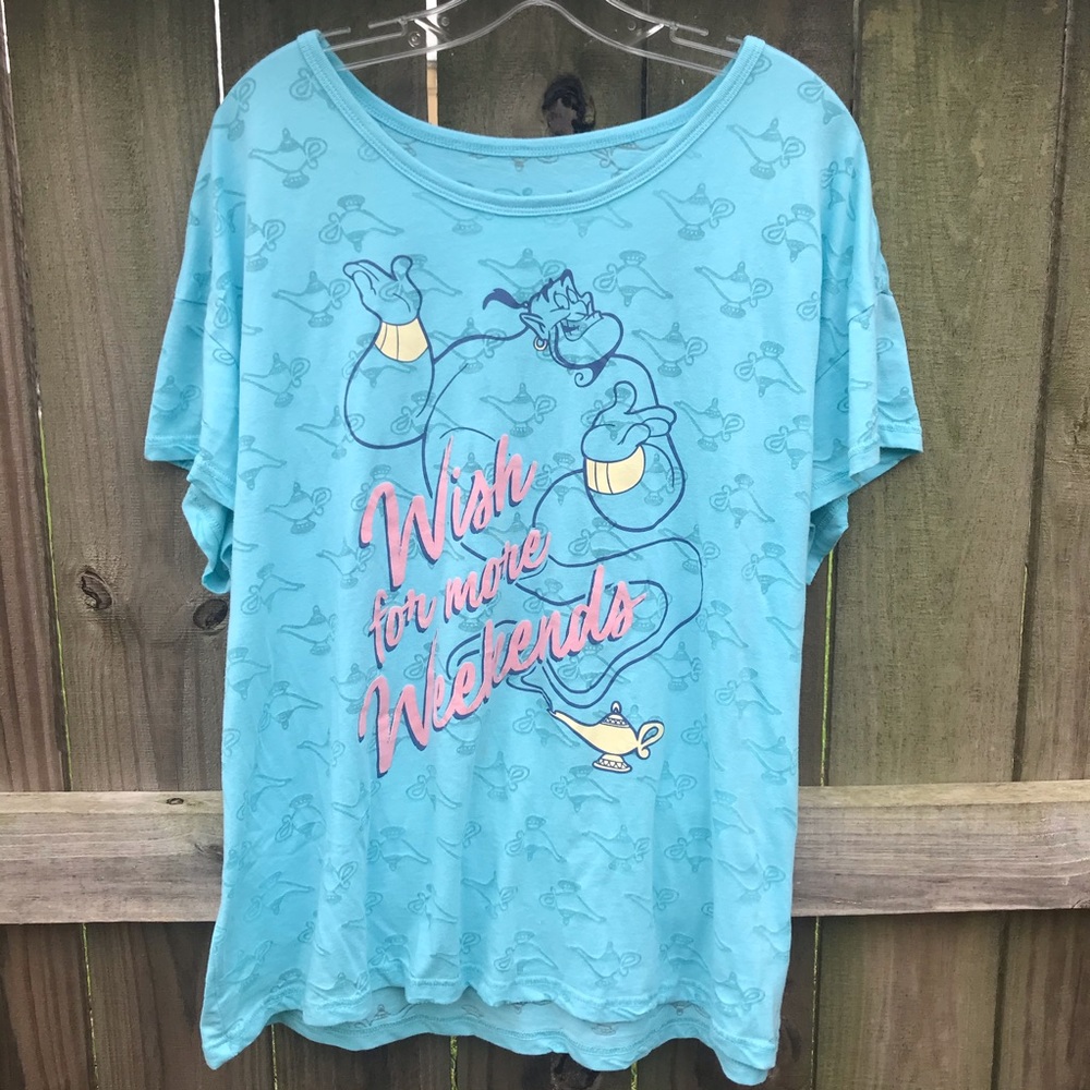 Disney’s Aladdin Genie 2xl Shirt